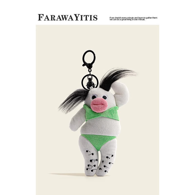 Goofy Piggy Plushie