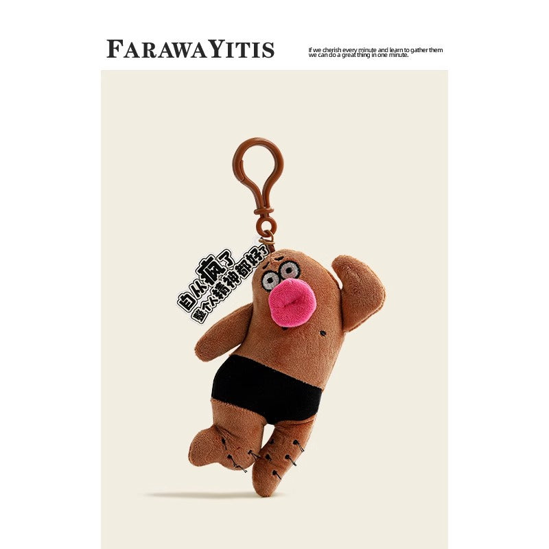 Goofy Piggy Plushie